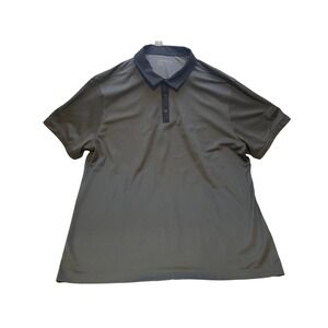Nike Polo Shirt Mens Extra Large Golf Performance Gray‎ Athleisure Athletic